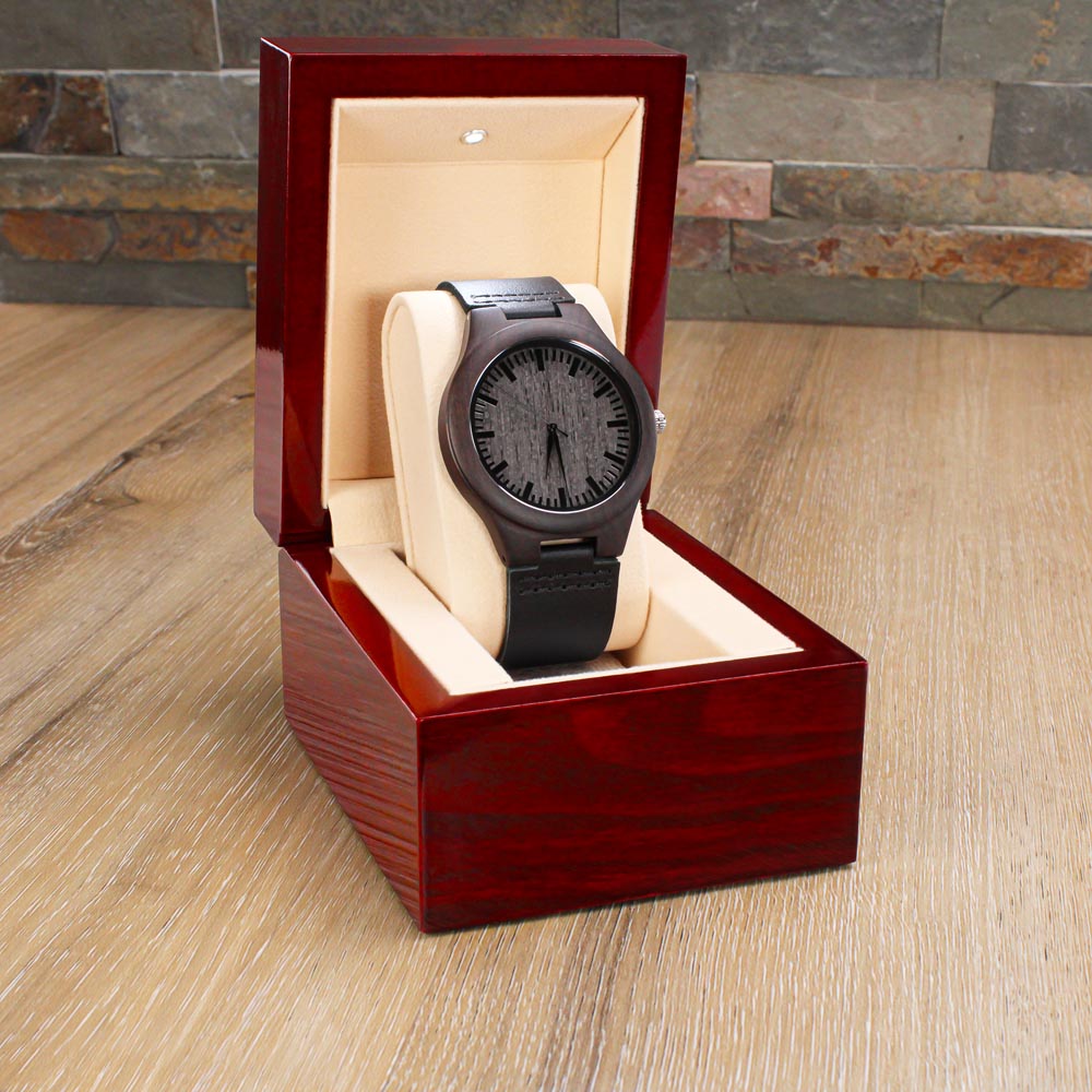 to my husband wood watch chuan 2