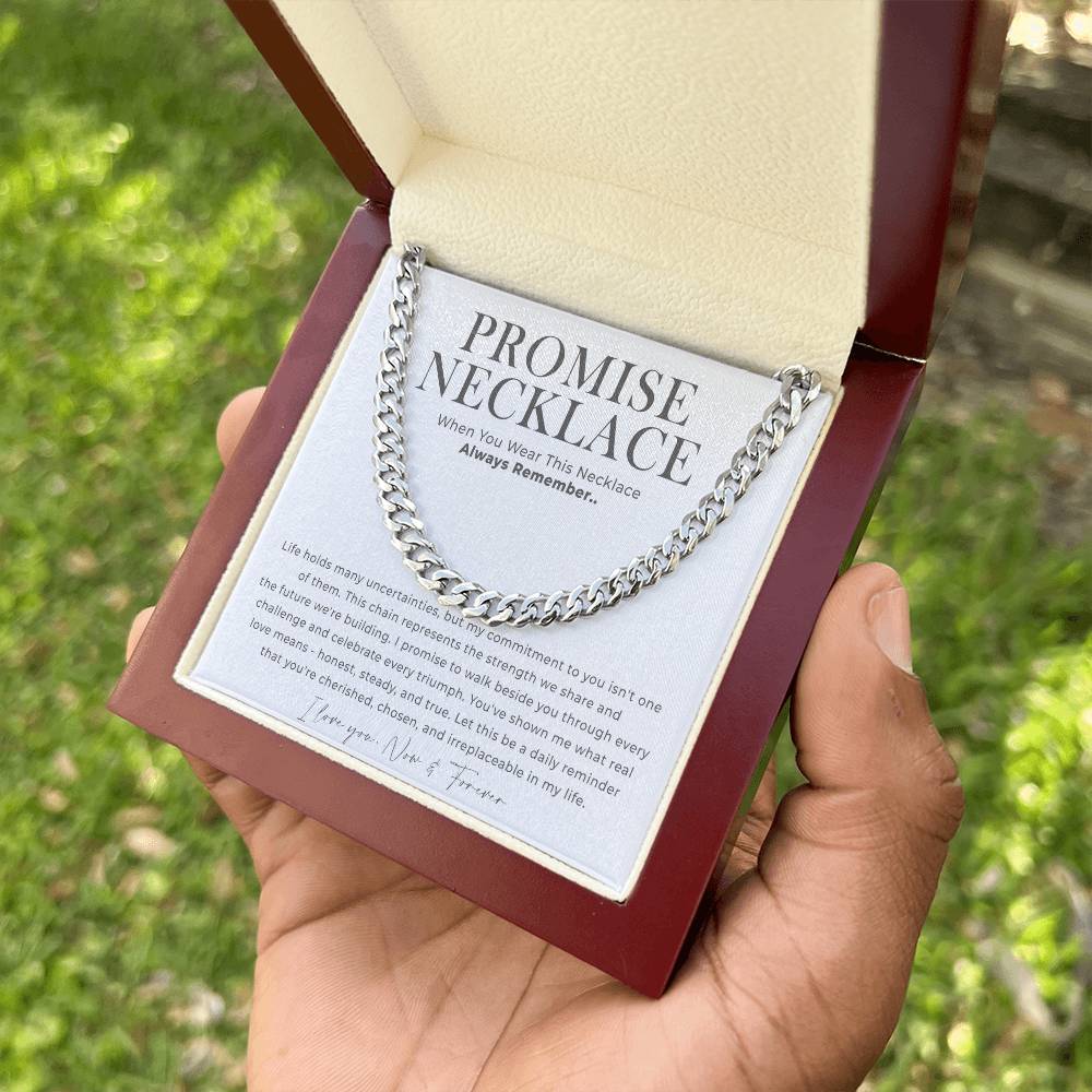 promise necklace