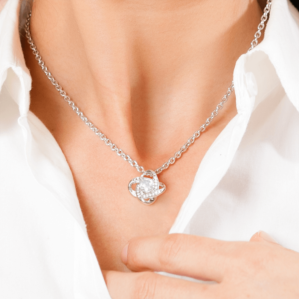daughter luxury love knot