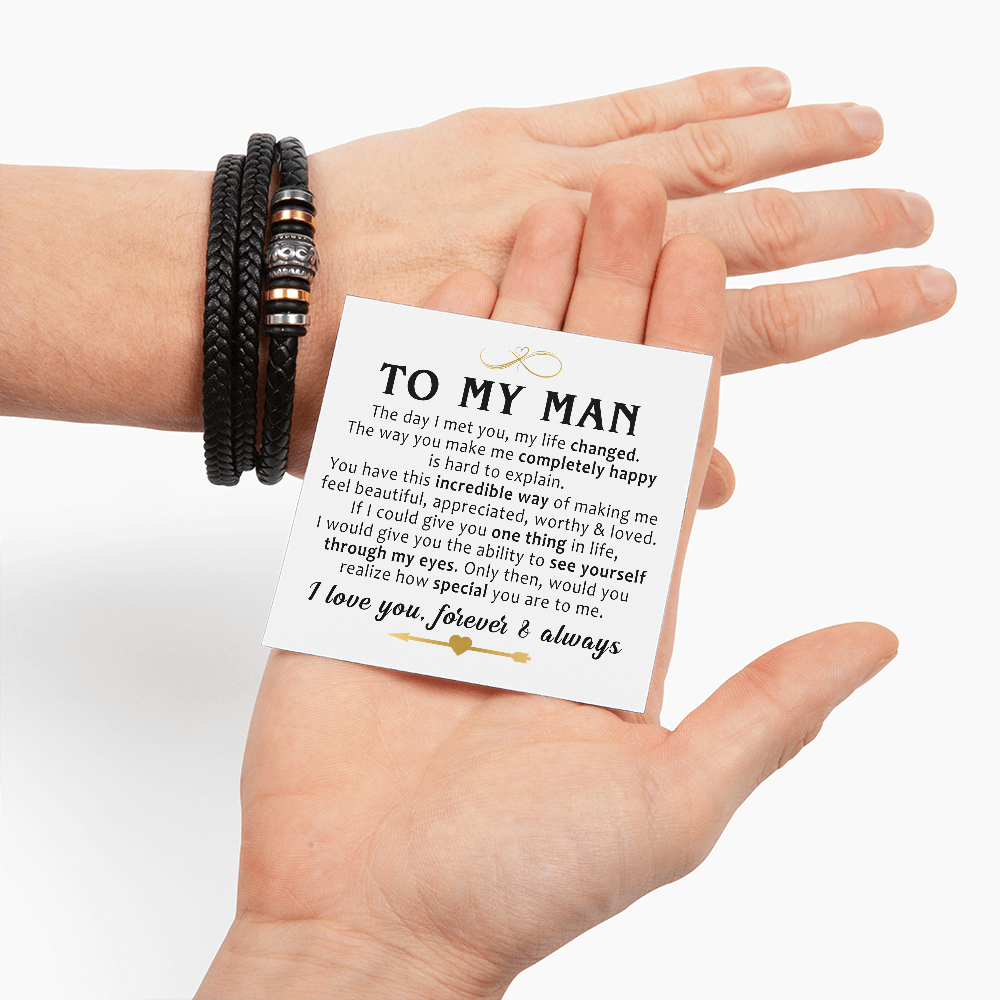to my man bracelet 1