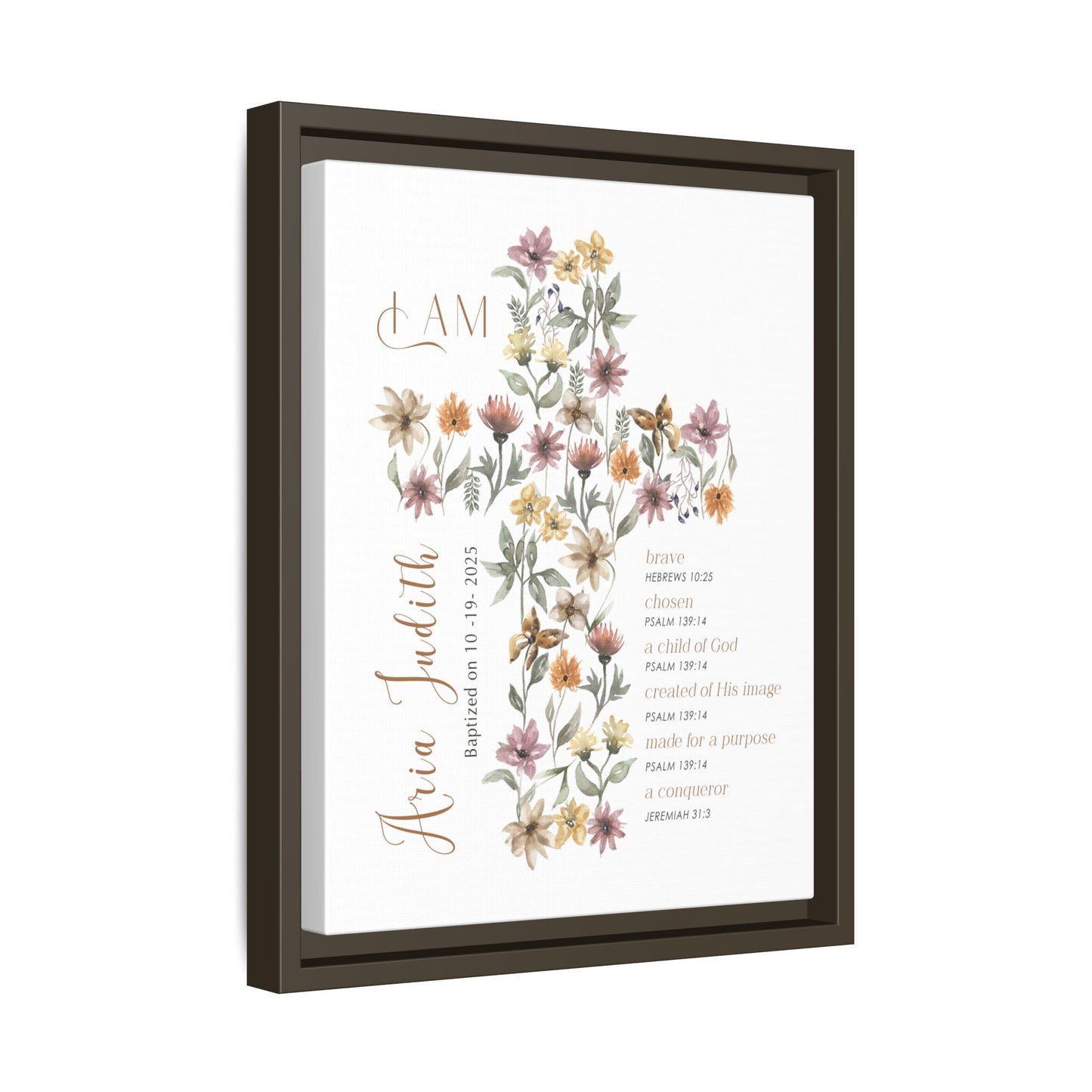 Matte Canvas, Framed (Multi-color)