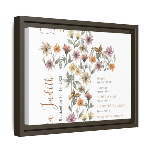 Matte Canvas, Framed (Multi-color)