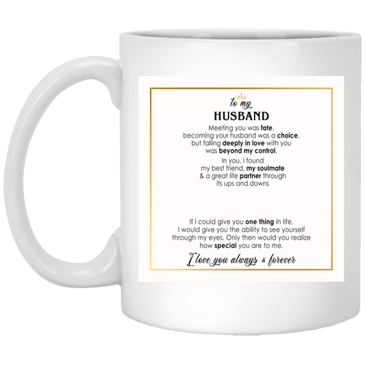 XP8434 11oz White Mug