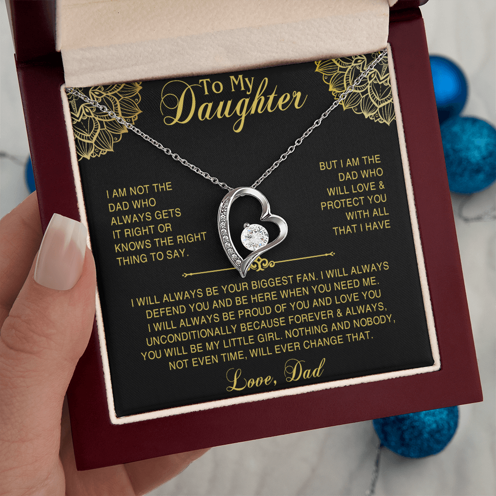 to my daughter gold dad