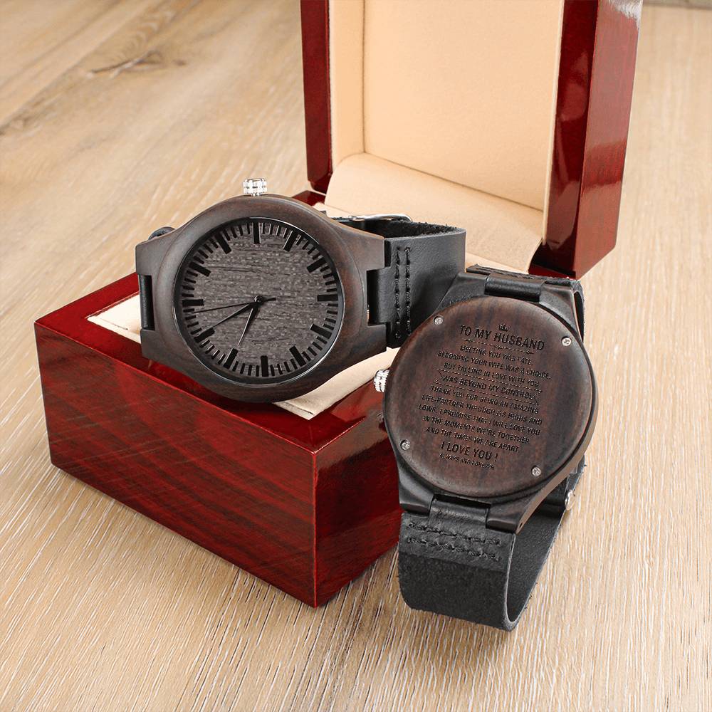 to my husband wood 2