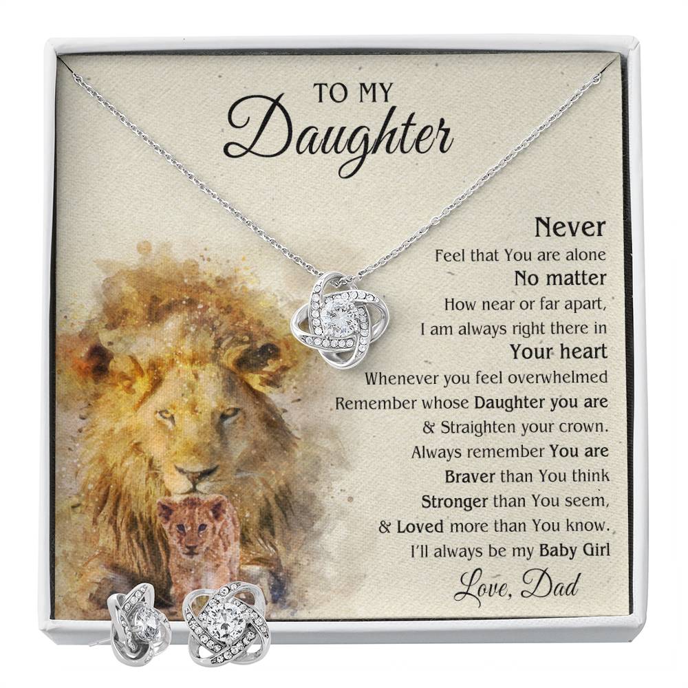 Birthday Gifts For Daughter Necklace, Father Daughter Gifts From Mom