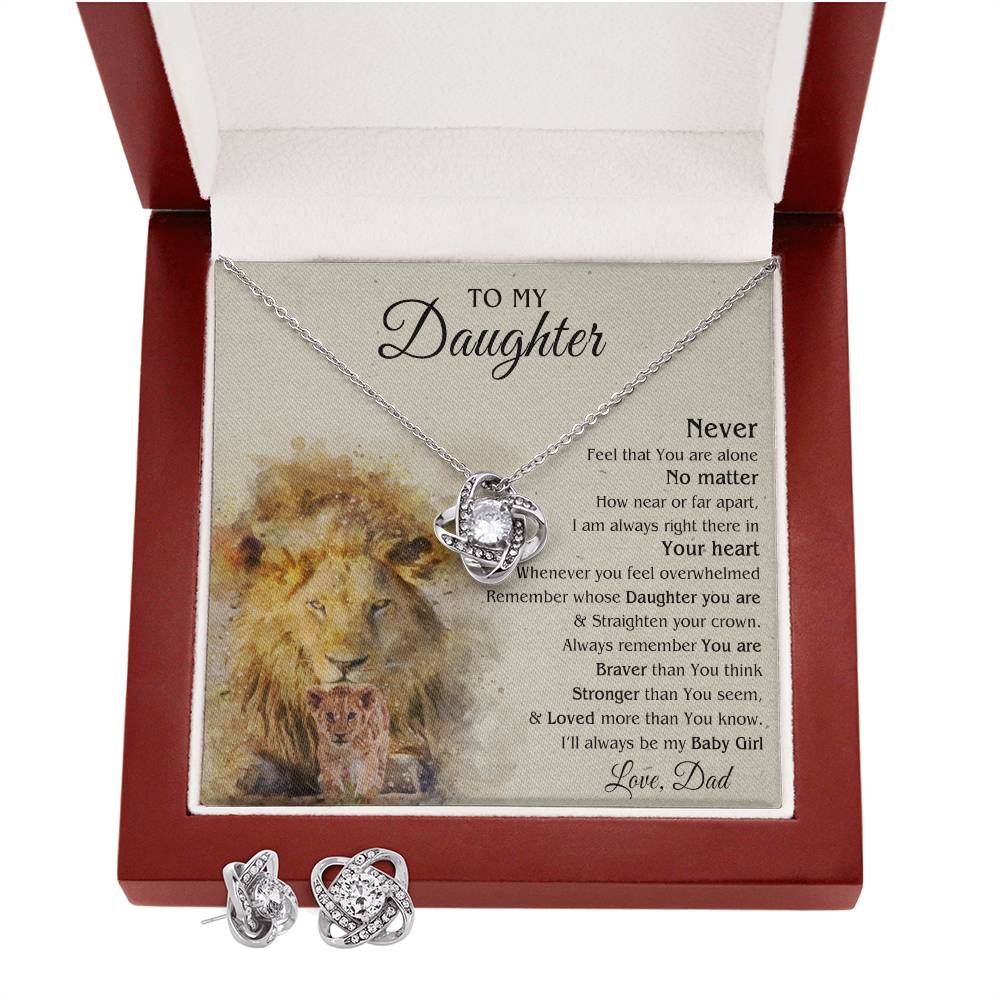 Birthday Gifts For Daughter Necklace, Father Daughter Gifts From Mom