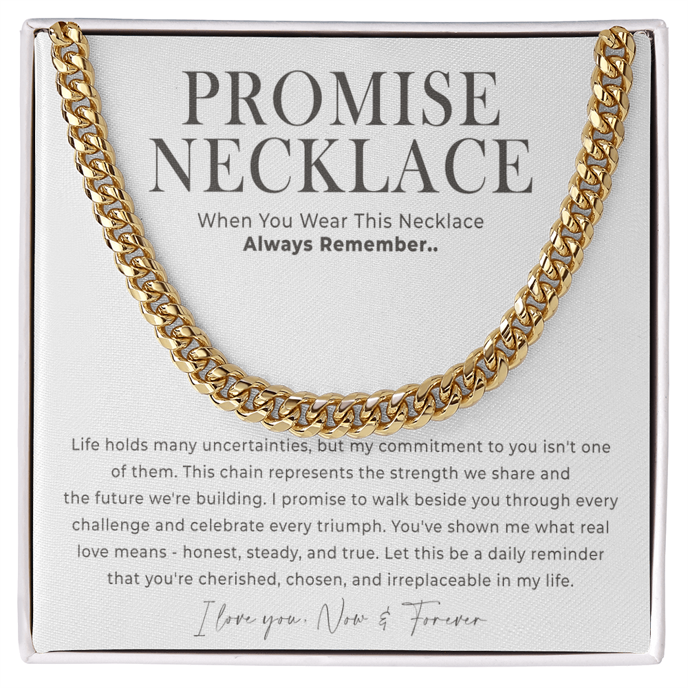 promise necklace