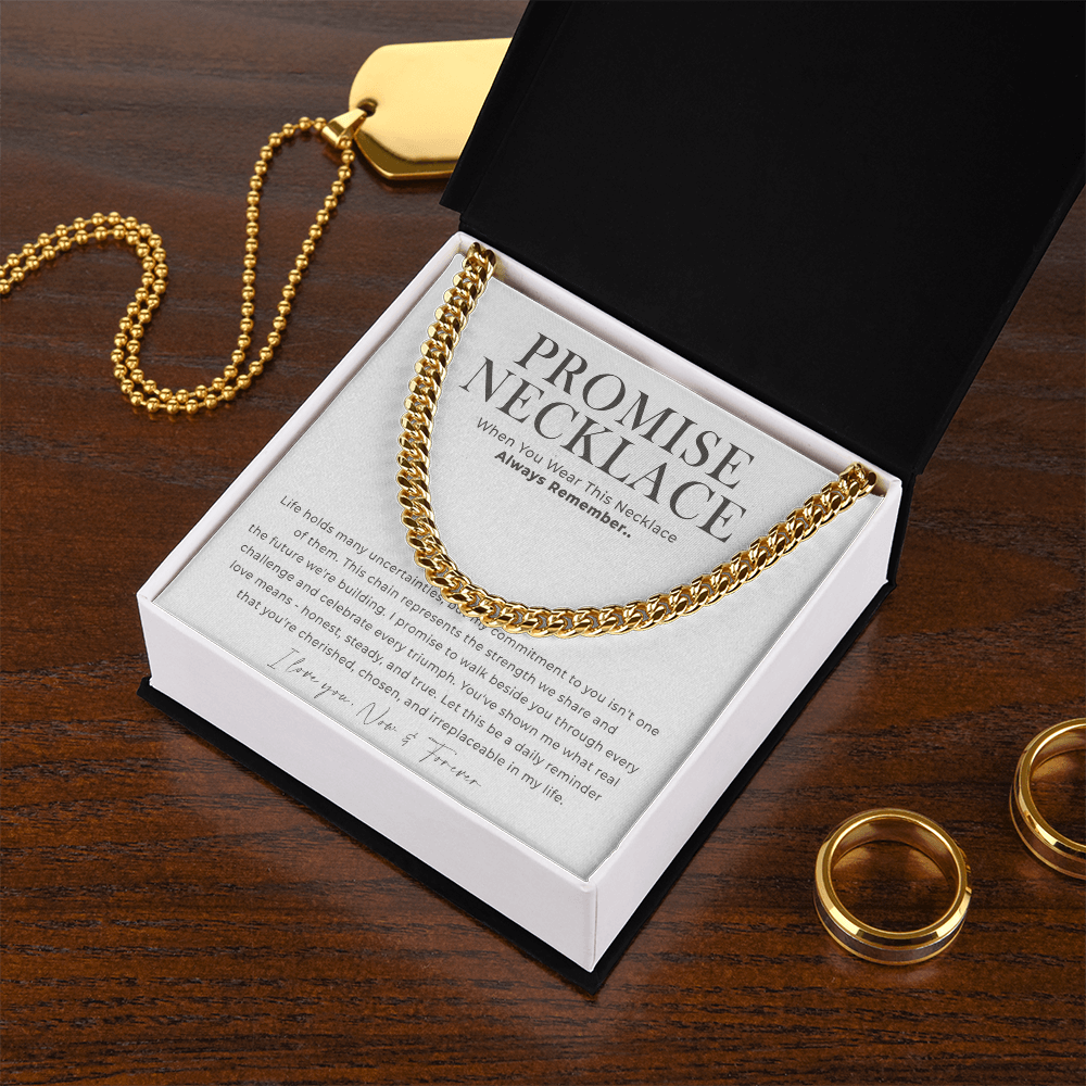 promise necklace
