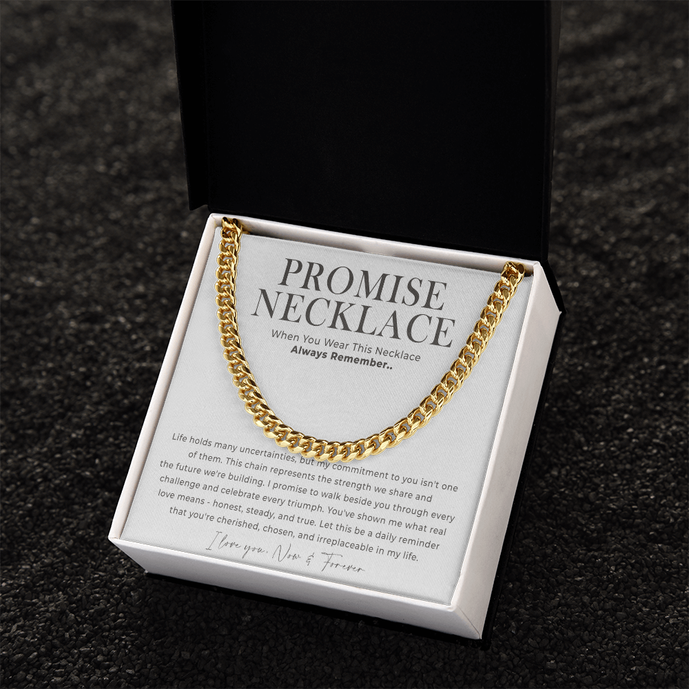 promise necklace