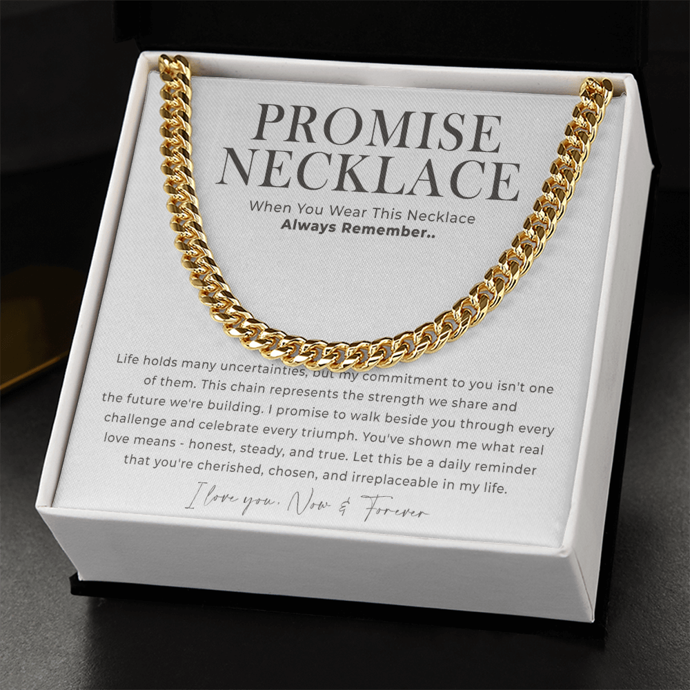 promise necklace