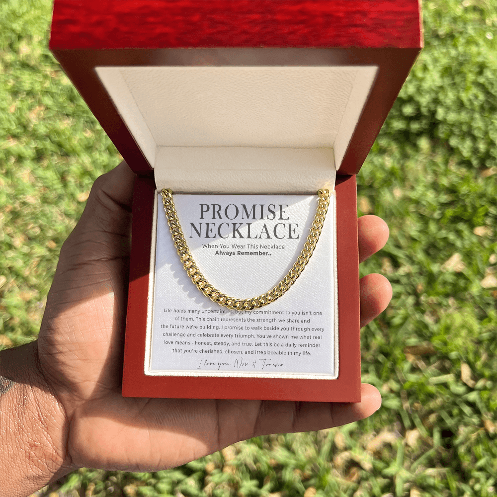 promise necklace