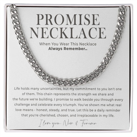 promise necklace