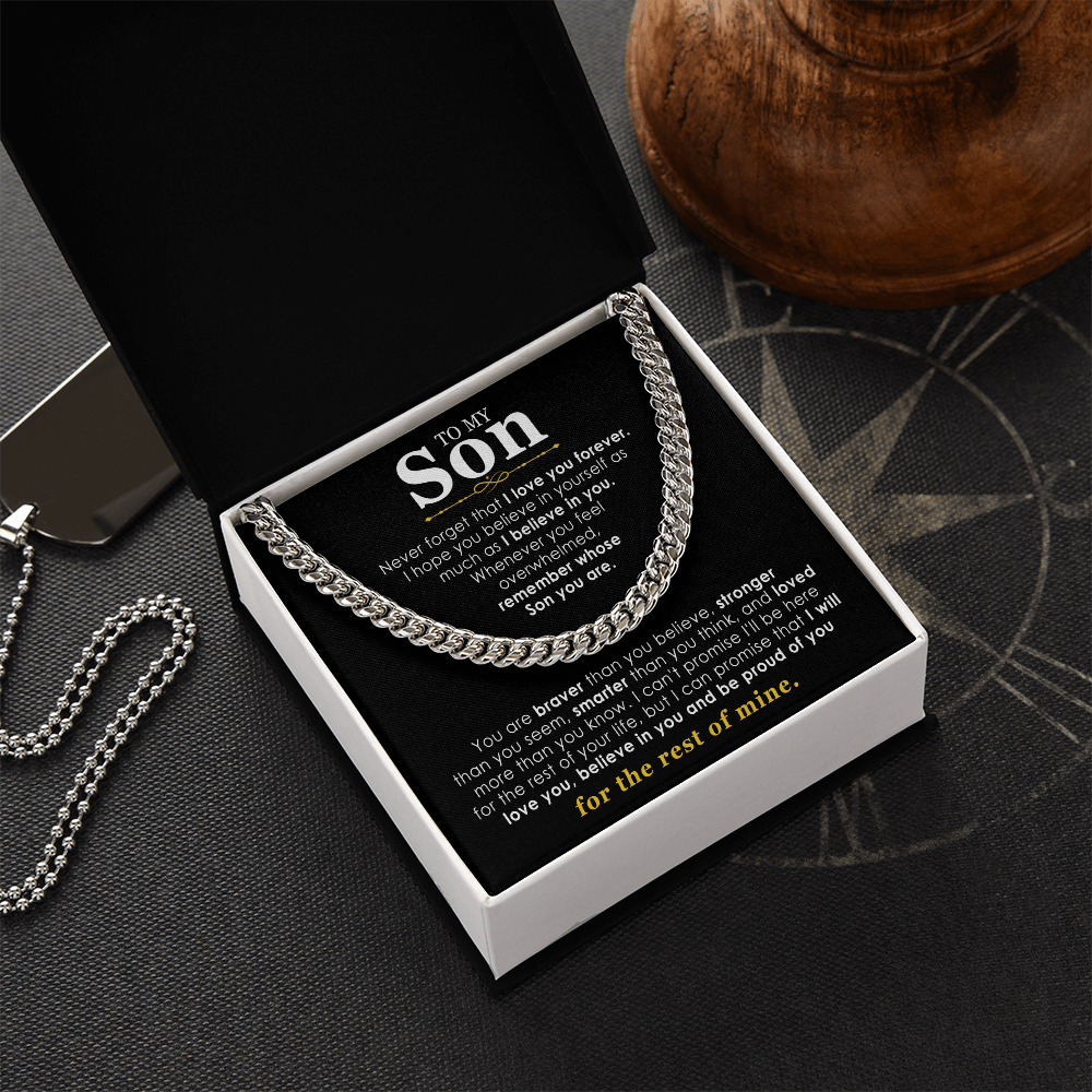 To my son necklace 8