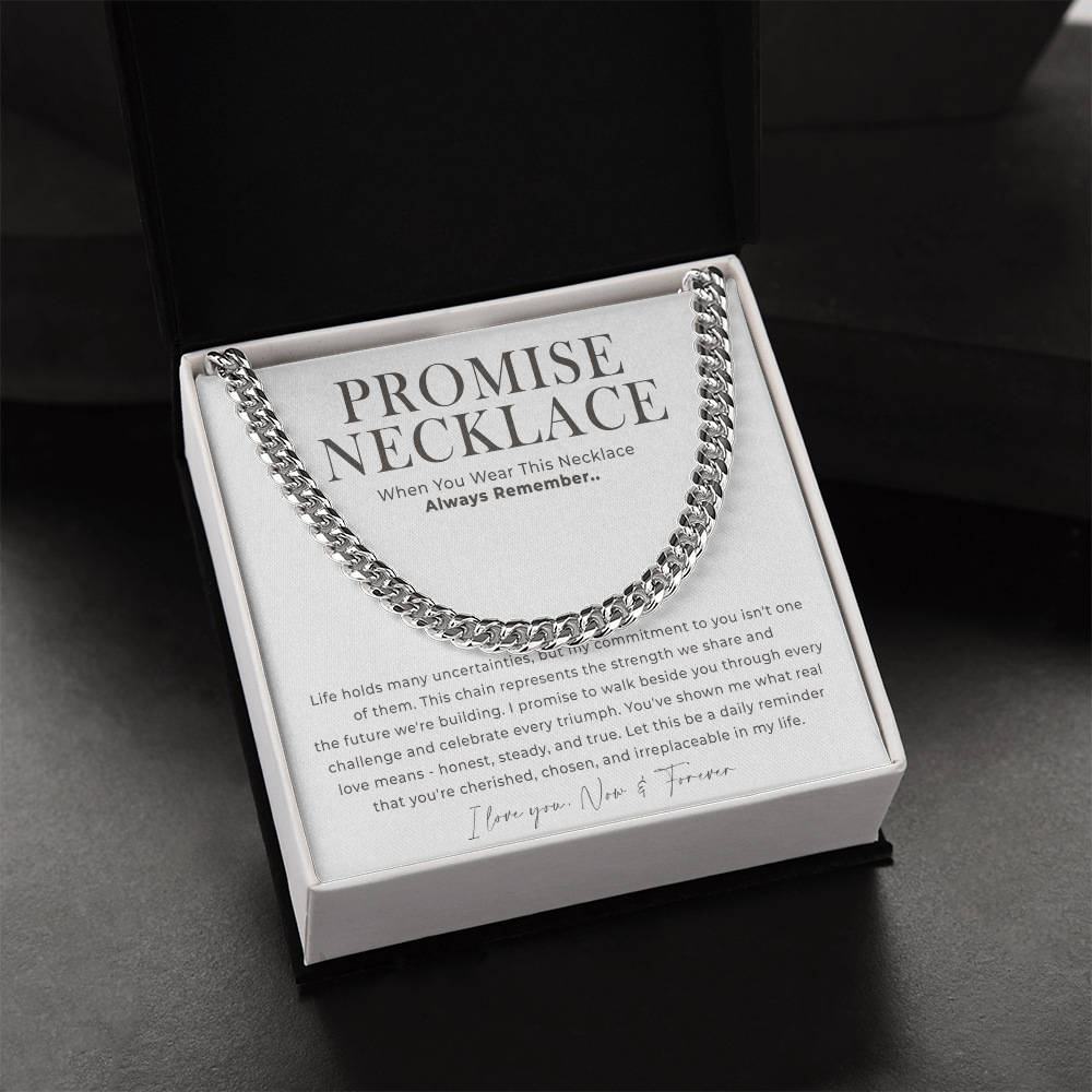 promise necklace