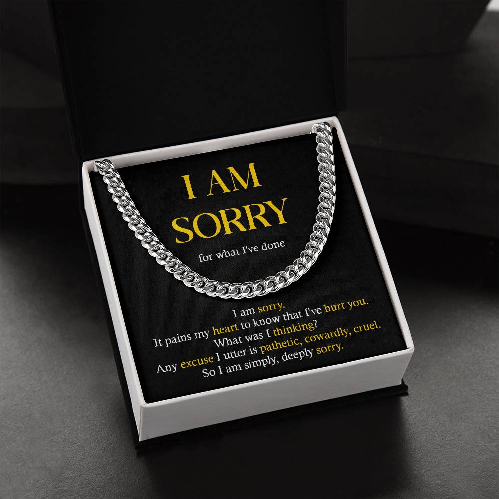 Sorry man 9