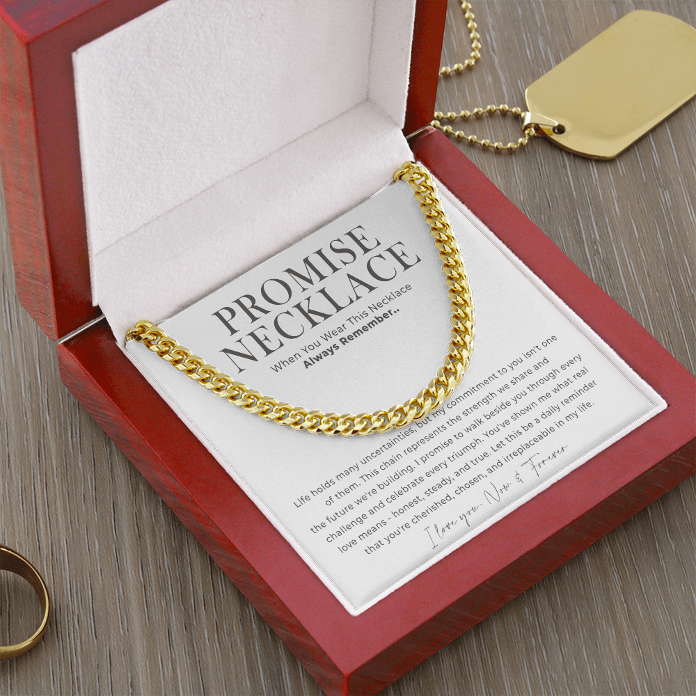 promise necklace
