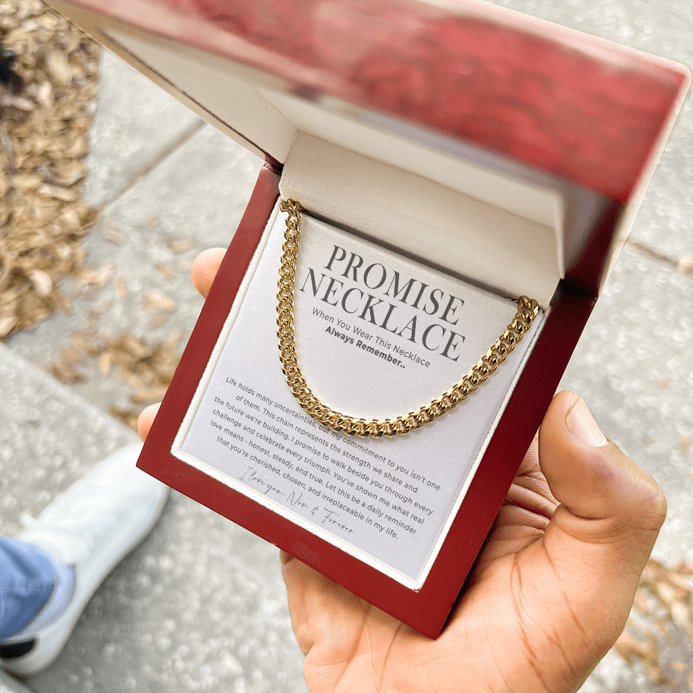 promise necklace
