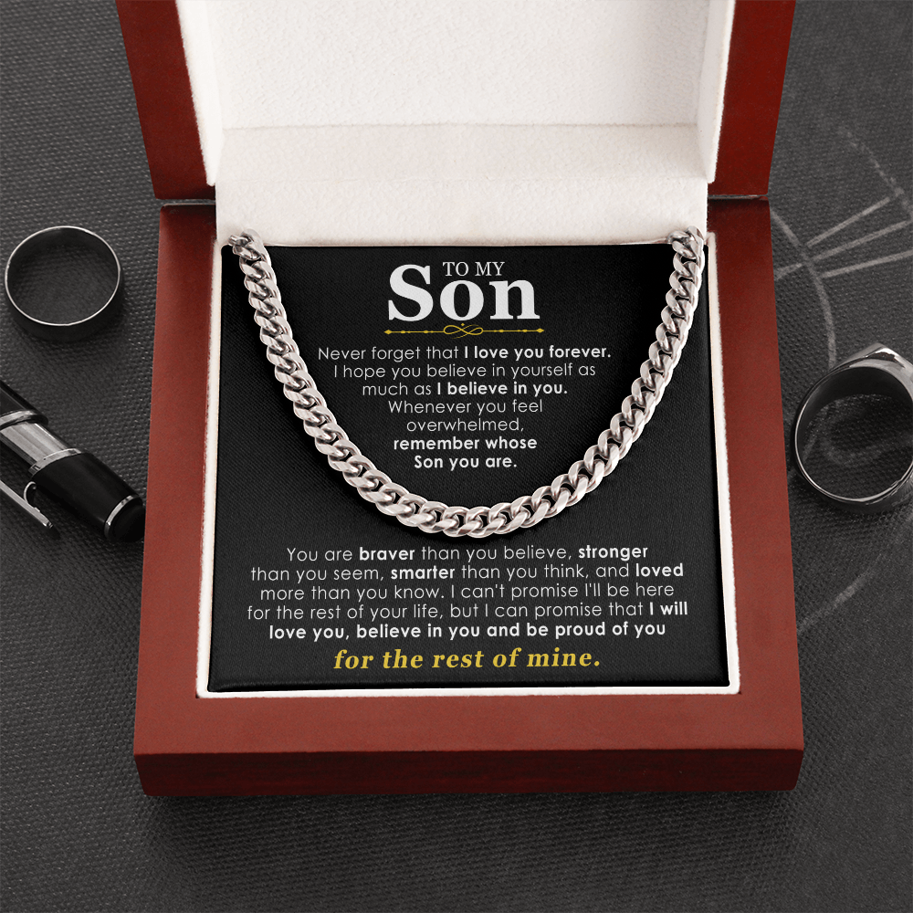 To my son necklace 8