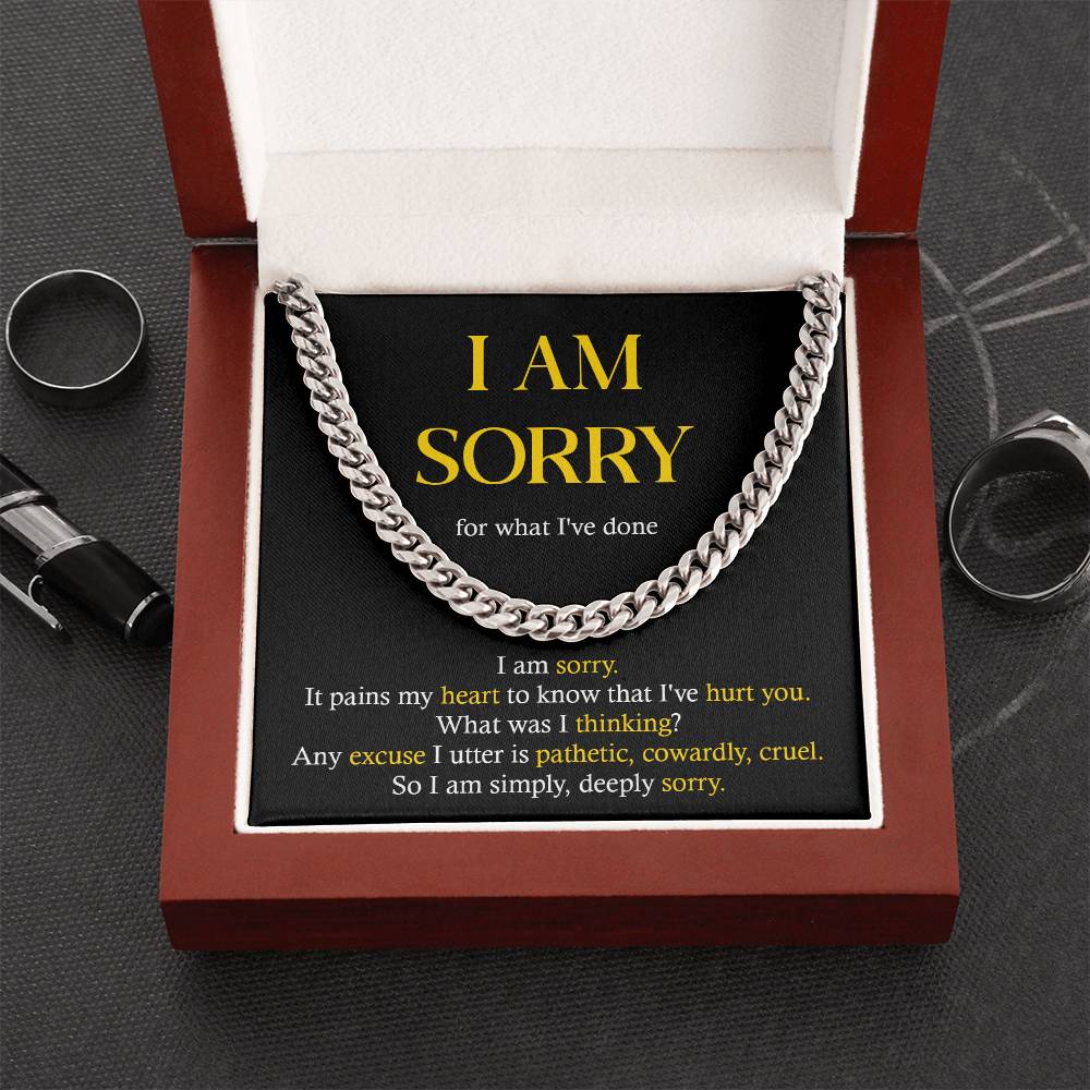 Sorry man 9