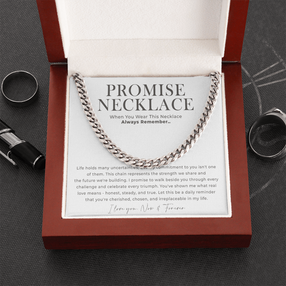 promise necklace