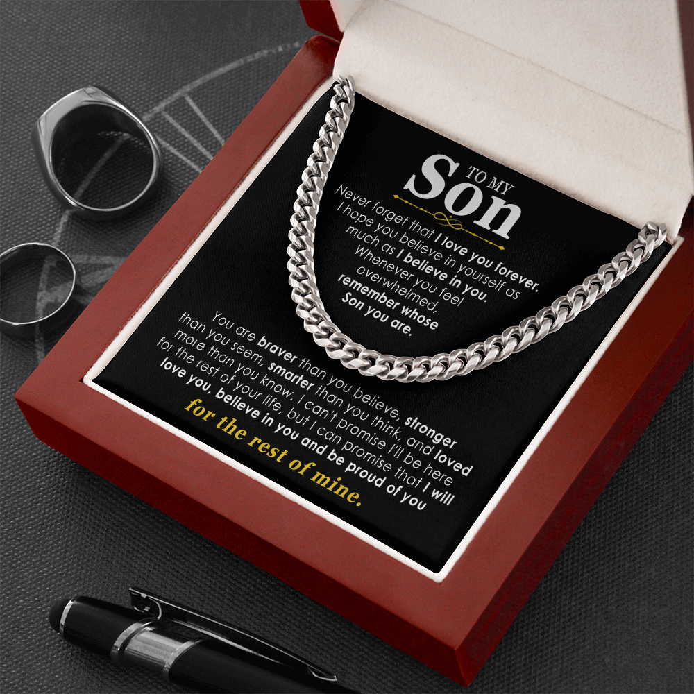 To my son necklace 8