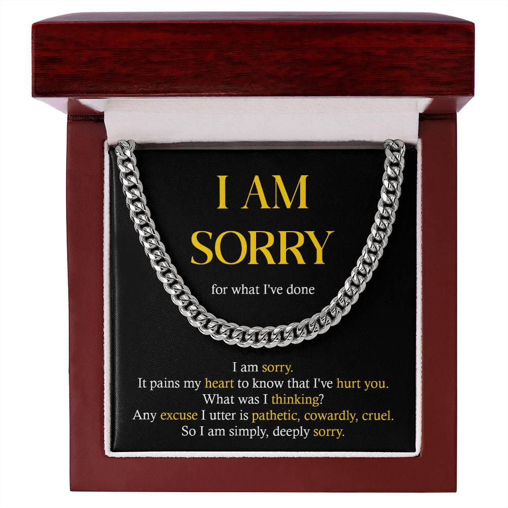 Sorry man 9