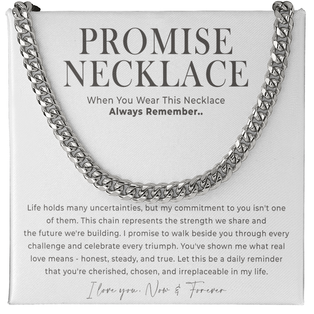 promise necklace