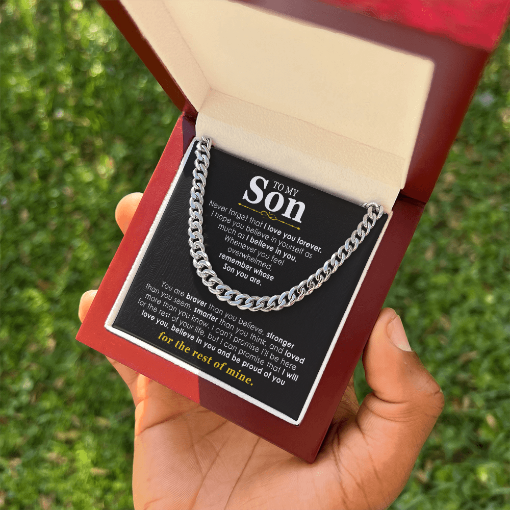 To my son necklace 8