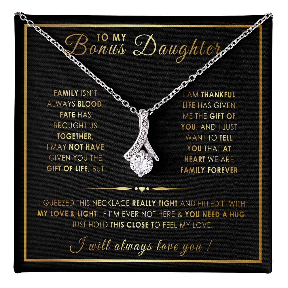to my bonus daughter necklace alluring design gold