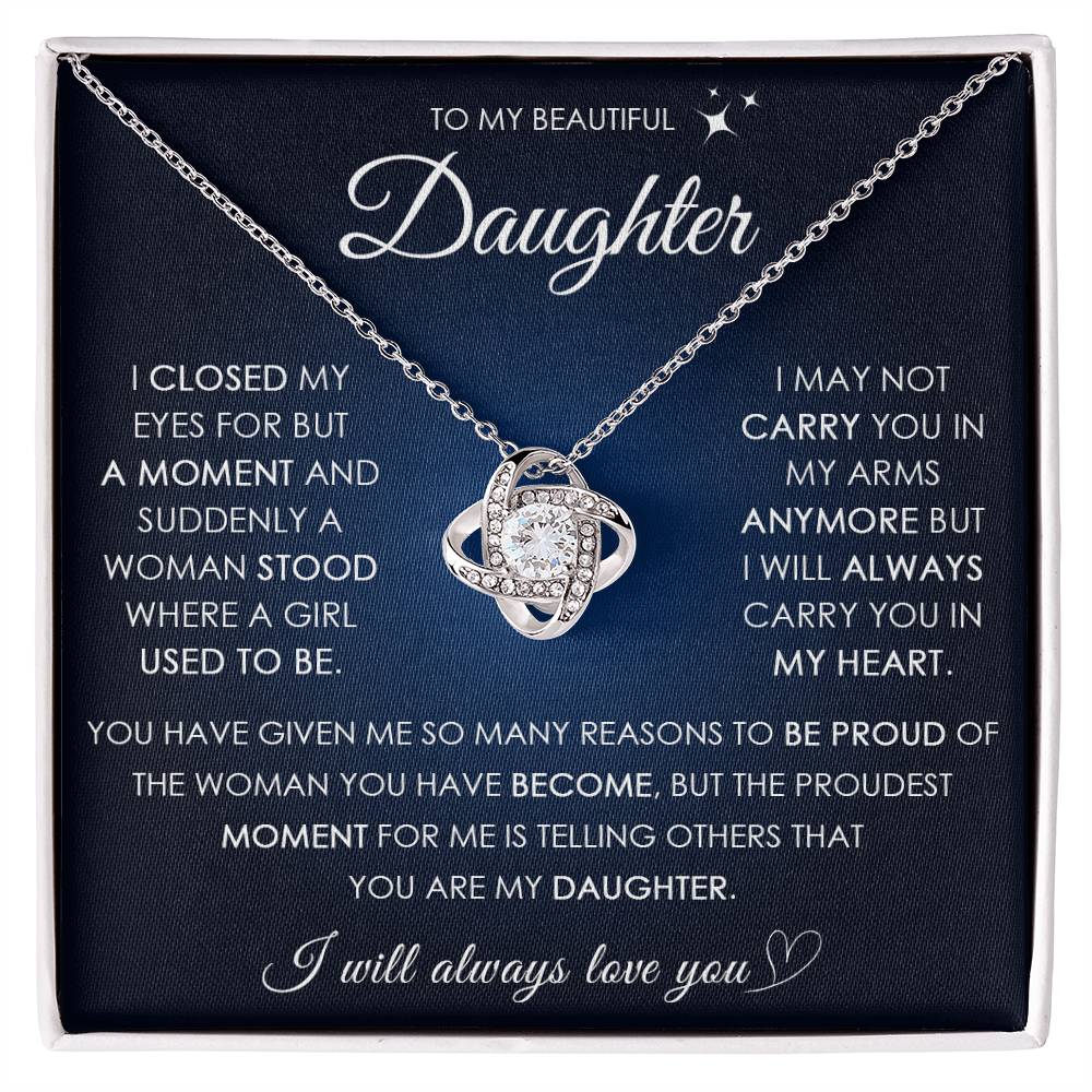 to my daughter