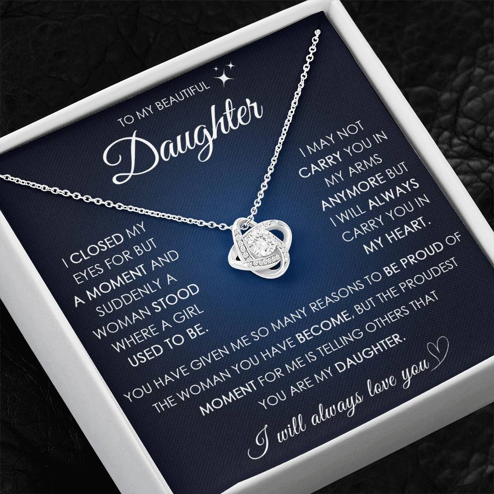 to my daughter