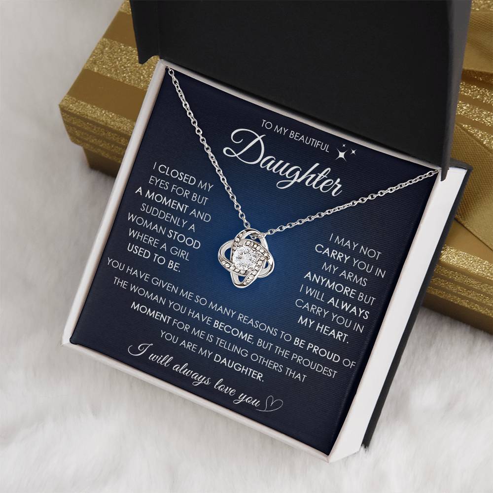 to my daughter
