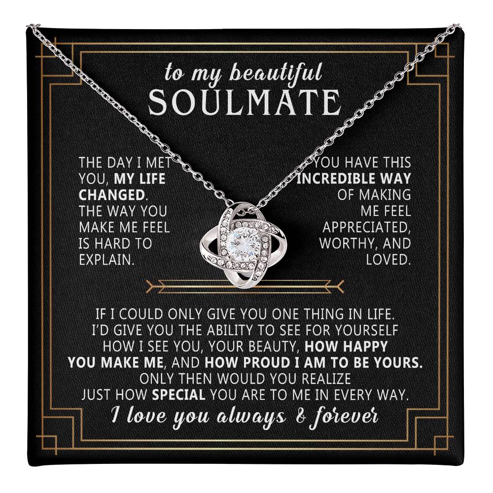 to my soulmate necklace from husband