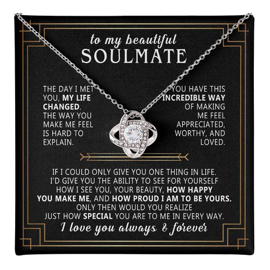 to my soulmate necklace from husband