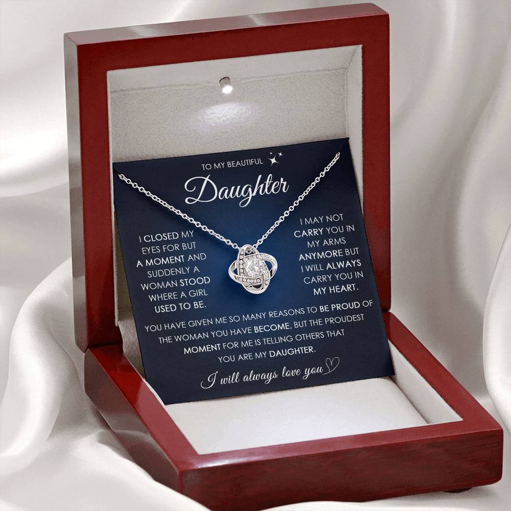 to my daughter
