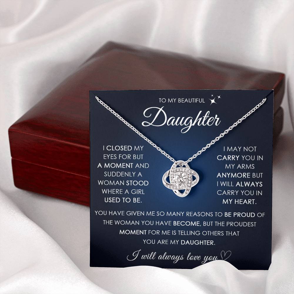 to my daughter