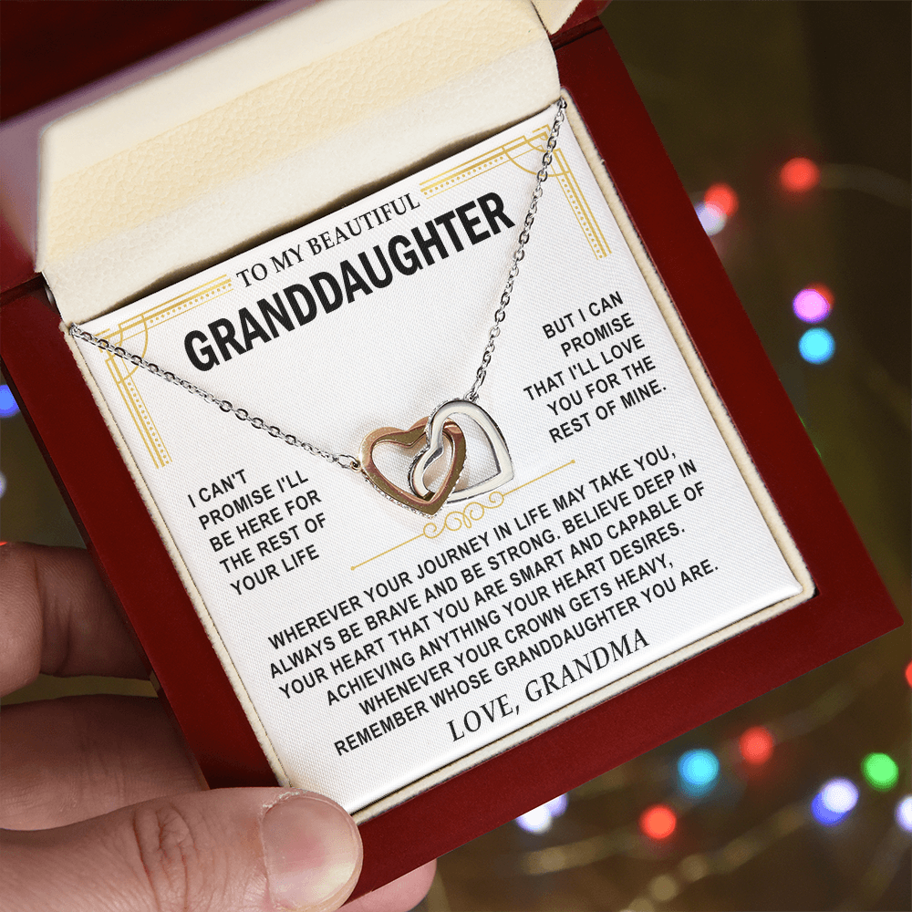 to my granddaughter