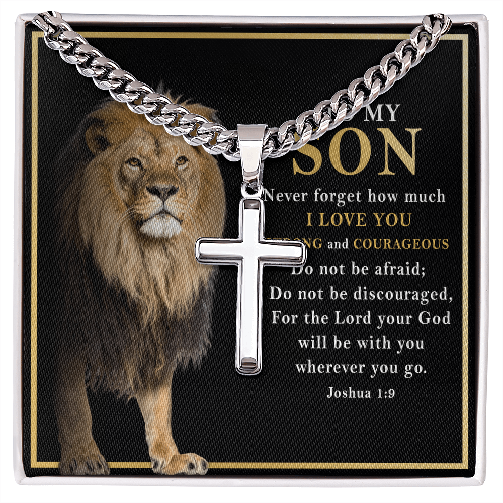to my son cuban cross