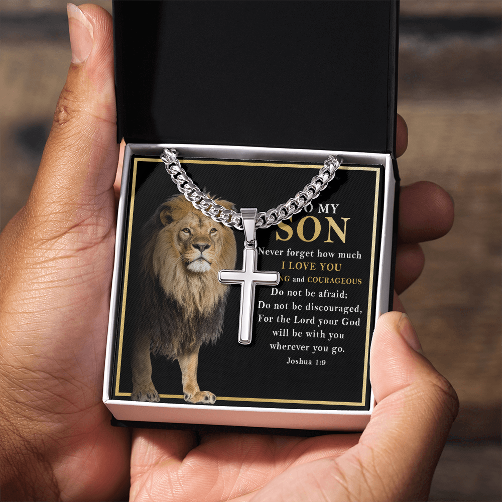 to my son cuban cross