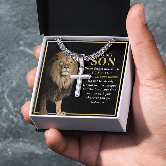 to my son cuban cross