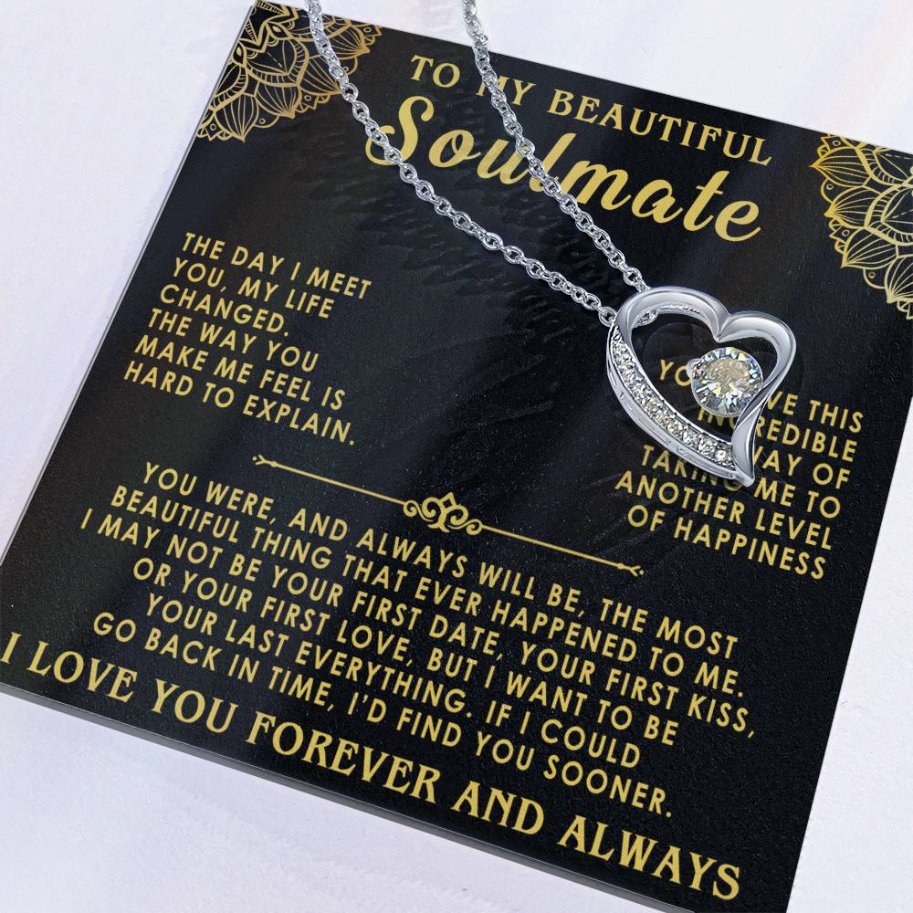 to my beautiful soulmate