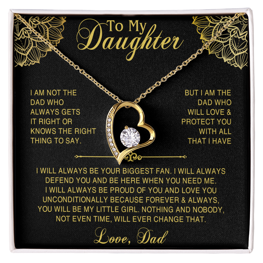 to my daughter gold dad