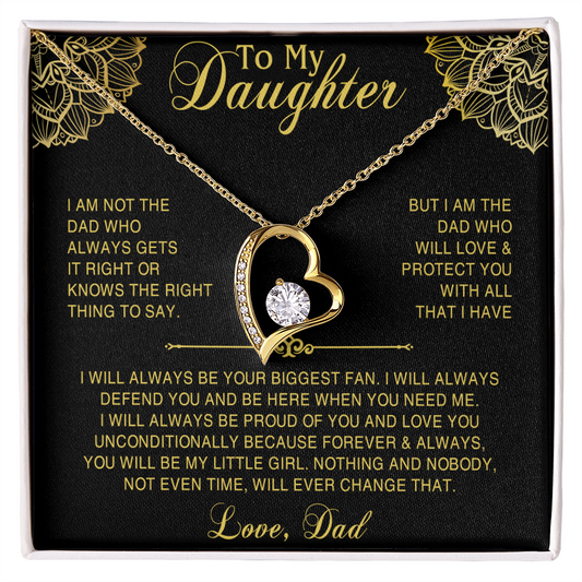 to my daughter gold dad