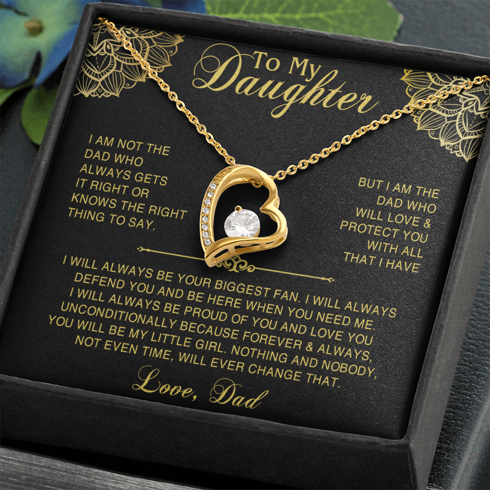 to my daughter gold dad