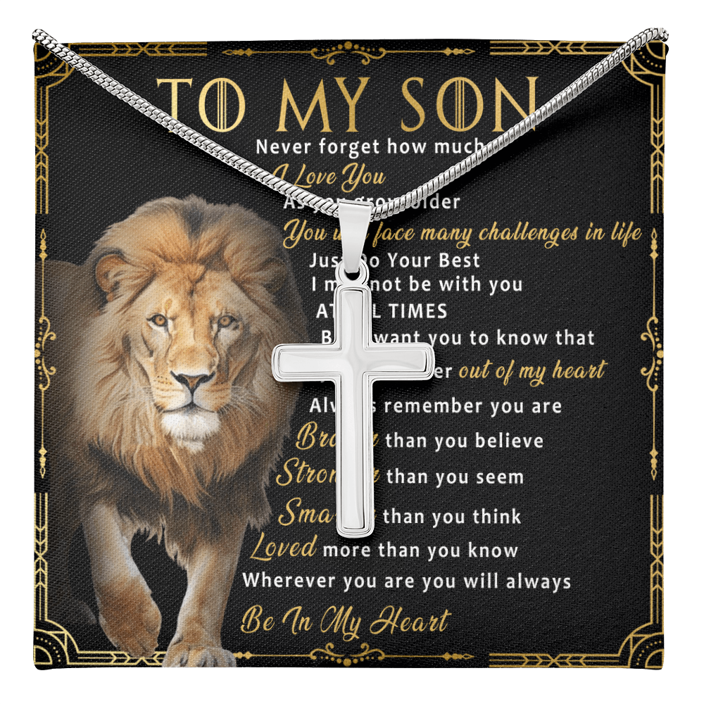to my son cross